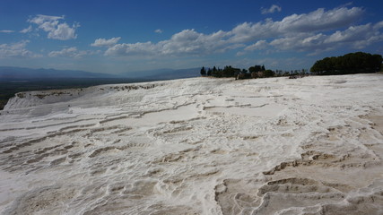 Pamukkale, Turkey Natural tavertine pools