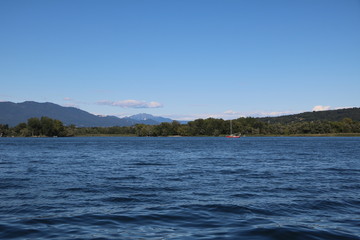 Angera at Lake Maggiore, Italy