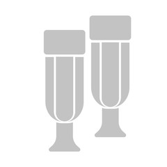 cocktail glass simple art geometric illustration