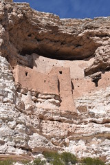 Camp Verde, AZ., U.S.A., Jan. 13, 2018. Arizona Montezuma Castle National Monument-winter slumber....
