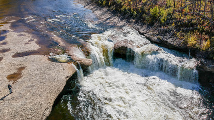 river in the mountains