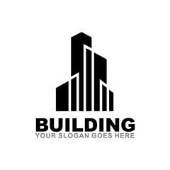 Building logo design vector template