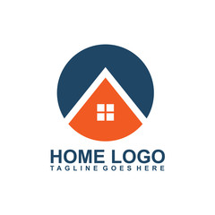Home logo design vector template
