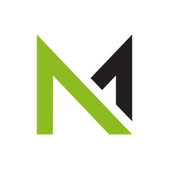 M letter logo design vector template