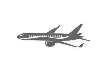 Fototapeta na wymiar airliner in the sky. vector image for illustration