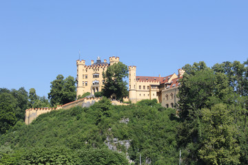 Fototapeta na wymiar Hohenschwangau Castle