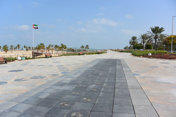 Promenade at Al Mirfa Beach Abu Dhabi