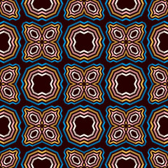 Vibrant wood like seamless pattern