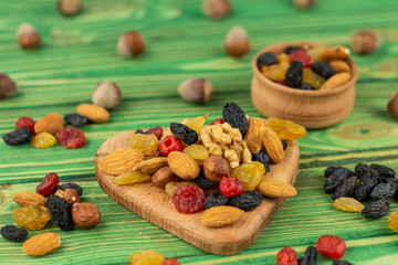 Nuts and dried fruits