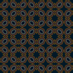 Vibrant geometric seamless pattern