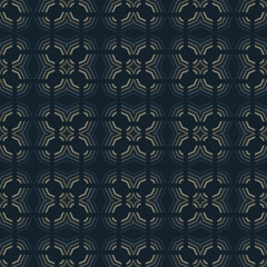 Vibrant geometric seamless pattern