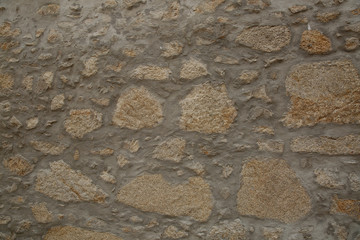 The texture of the wall