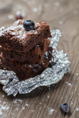 Home made brownie cake