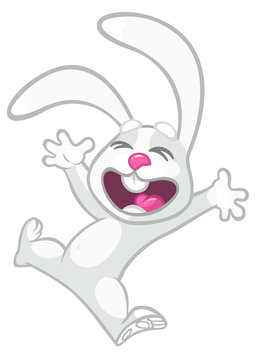 Hopping Bunny Clipart