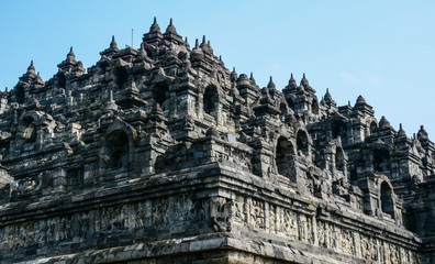Fototapeta premium Borobudur Temple on Java Island, Indonesia