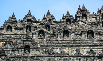 Fototapeta premium Borobudur Temple on Java Island, Indonesia