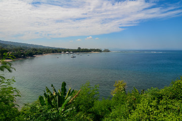 Seascape of Lombok Island, Indonesia