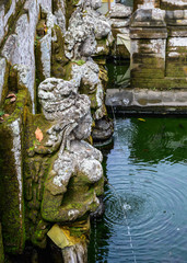 Fototapeta na wymiar Ancient temple in Bali, Indonesia