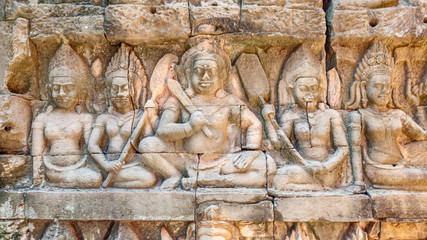 Terrace of the Leper King Bas Reliefs