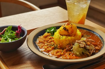 ランチタイム カレーライス