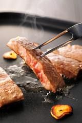 和牛　サーロインステーキ　Sirloin steak(Wagyu beef)