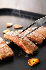 和牛　サーロインステーキ　Sirloin steak(Wagyu beef)