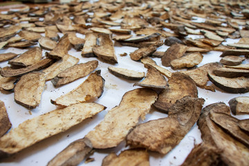 Black kudzu root, healthy food.