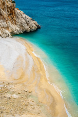 Kaputas Beach, Antalya, Turkey.  Lycian way. Summer and holiday concept.