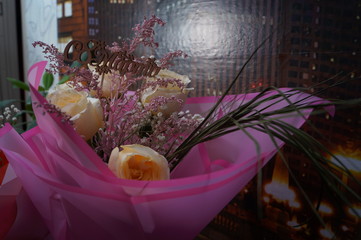 Bouquet, flowers, beauty, background, women's Holiday, love