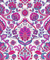 Seamless Pattern : Paisley Style