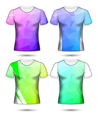 Set of soccer kit or football jersey template for football club