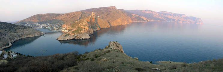 The coastline from Balaklava Bay to Cape Ai-ya.