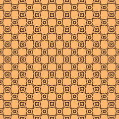 Modern Decorative Geometric Seamless Pattern. Vector Colored Illustration. Paper For Scrapbook. Brown color