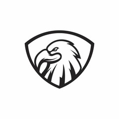 Eagle mascot vector