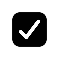 check mark icon vector design template