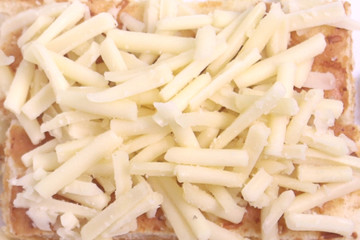 cheese cake with cheese another background