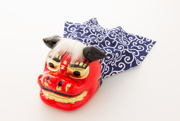 獅子舞 お獅子 唐草模様