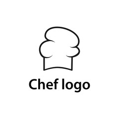chef logo design vector