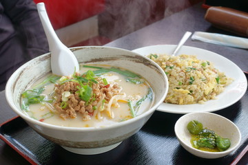 日本の美味しいラーメン