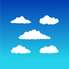 cloud vector design template