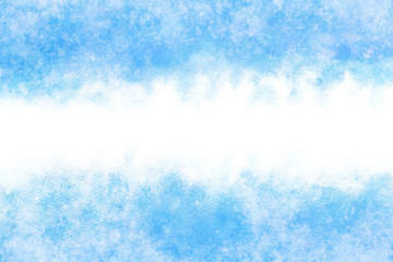 空 雲 青 夏 水彩 背景