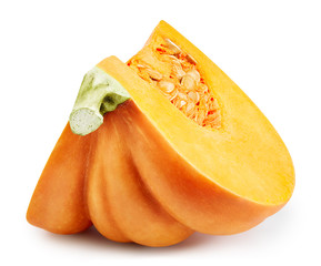 Pumpkin isolated on white