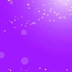 Abstract colored background with circles and stars. Suitable for design. Vector illustration.