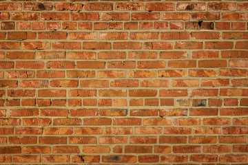 Brick wall. Brick texture. Brown brick wall. Brick background. Red wall texture background