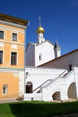 Church of the Savior on the Seny in the Rostov Kremlin. Gold ring of Russia
