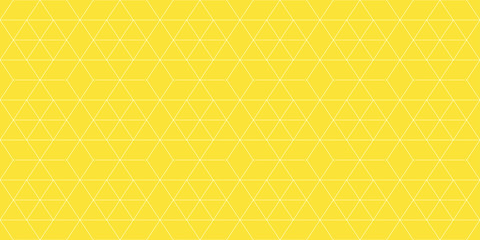 Background pattern seamless geometric abstract yellow color vector. Summer background design.
