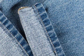 jeans on isolated background