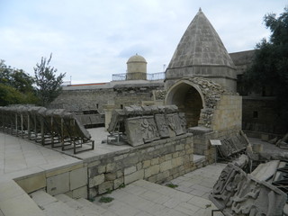 Azerbaijan. Baku. On the territory of the Palace of the Shirvanshahs