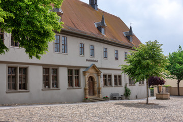 Stadtbibliothek in Rudolstadt, Thüringen, Deutschland