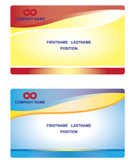 business card vector design